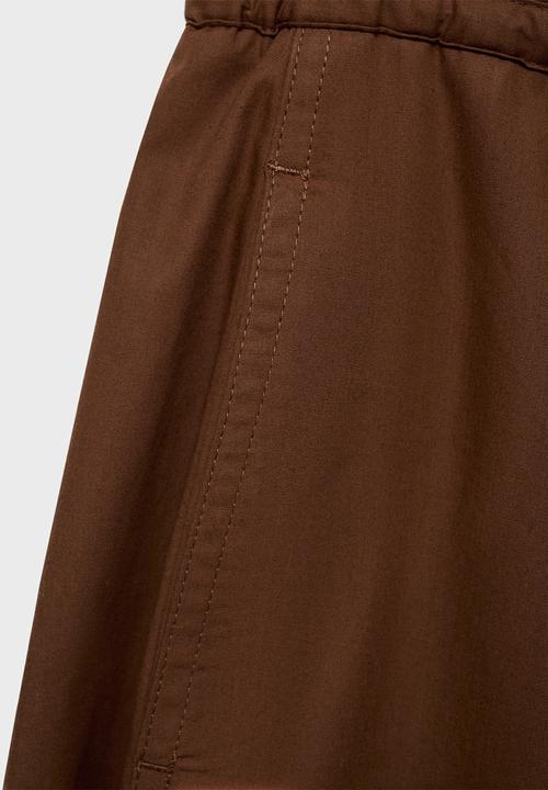 MANGO - Trousers Lupe - Brown
