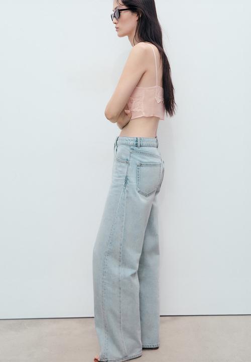 MANGO - Jeans Ivanna - Open Blue