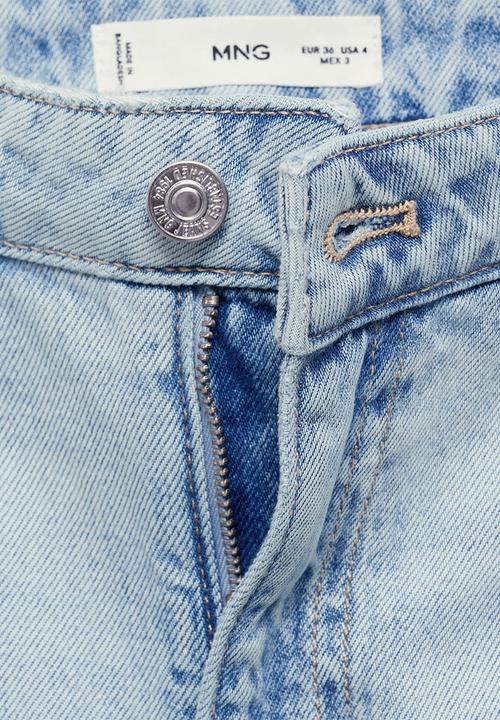 MANGO - Jeans Ivanna - Open Blue