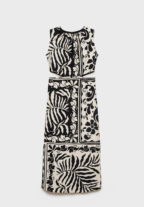 MANGO - Dress Olimpio  -  Black