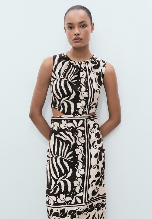 MANGO - Dress Olimpio  -  Black