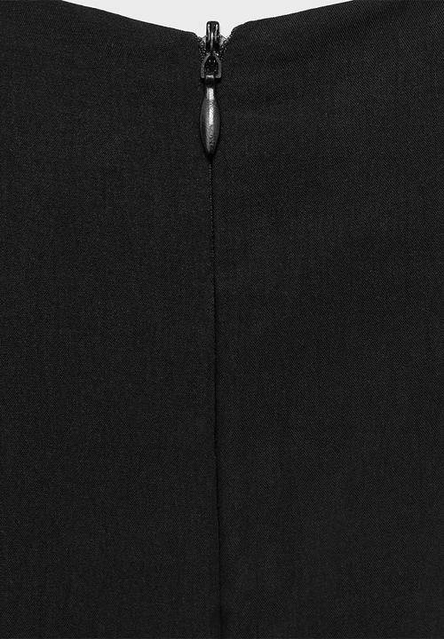 MANGO - Dress Pumpkin - Black