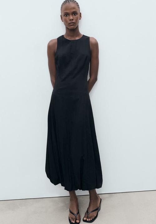 MANGO - Dress Pumpkin - Black