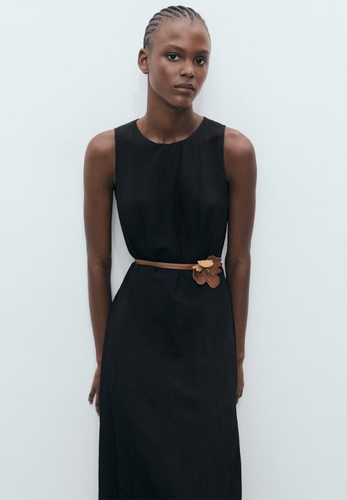 MANGO - Dress Pumpkin - Black