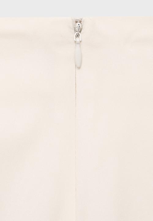 MANGO - Skirt Globe - Light Beige