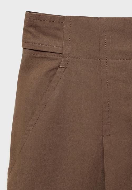 MANGO - Bermudas Huga - Brown
