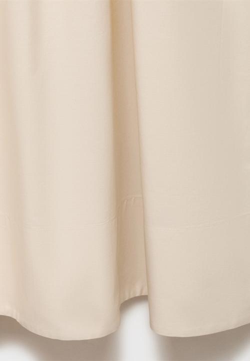 MANGO - Dress Valvi - Light Beige
