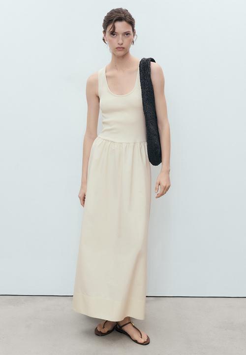MANGO - Dress Valvi - Light Beige