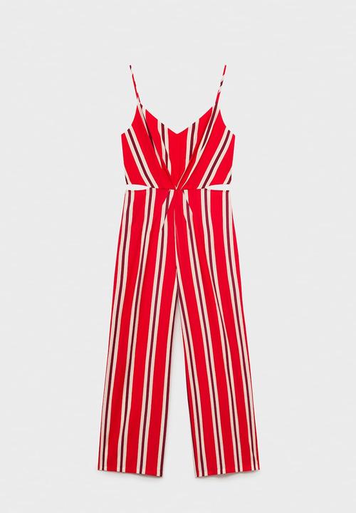 MANGO - Jumpsuit Myko - Red