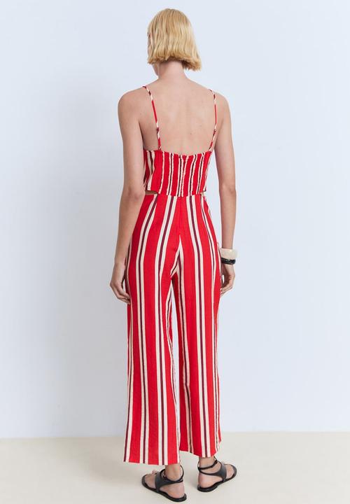 MANGO - Jumpsuit Myko - Red