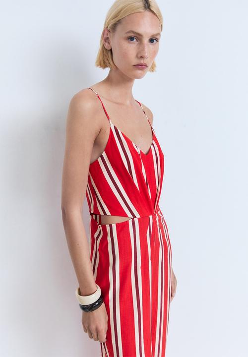MANGO - Jumpsuit Myko - Red