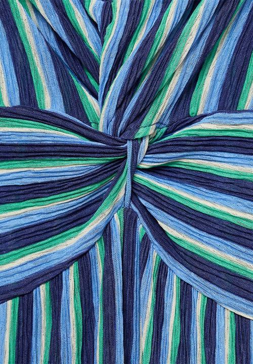 MANGO - Dress Pom - Medium Blue
