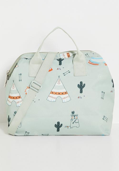 Pop Candy - Printed diaper bag - grey
