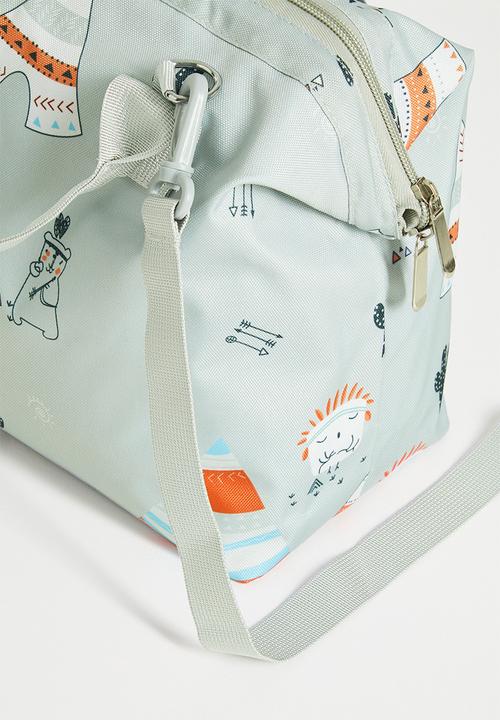 Pop Candy - Printed diaper bag - grey