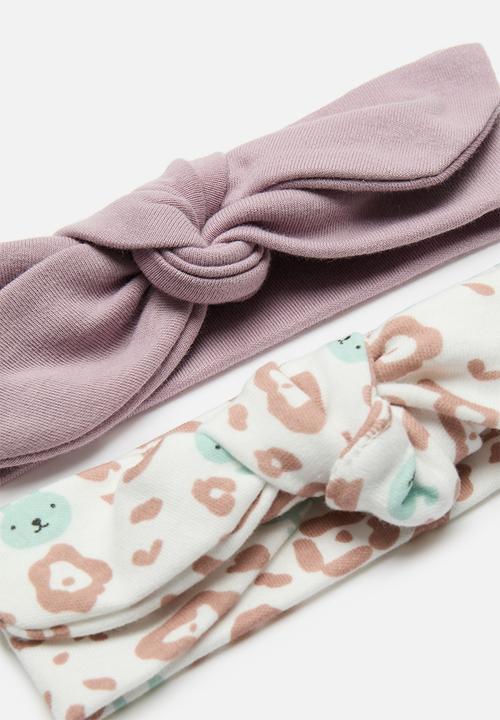 Pop Candy - Bow knot headband set - multi