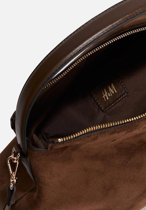 H&M - Napped crossbody bag - dark brown