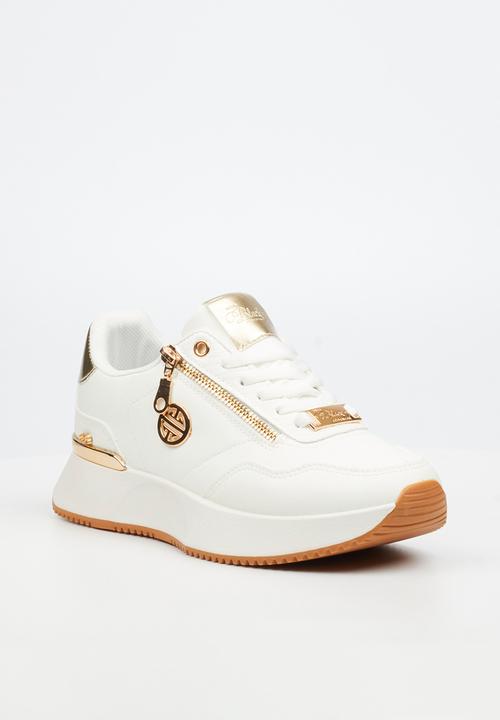 Miss Black - Dorset 7 low top sneaker - white