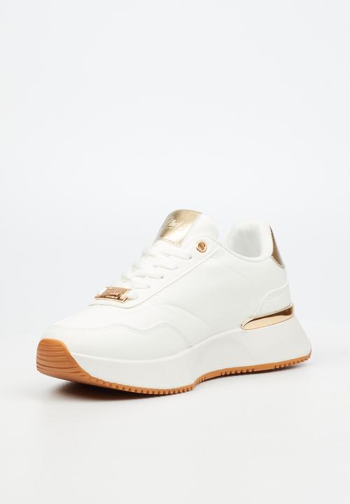 Miss Black - Dorset 7 low top sneaker - white
