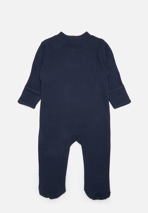 Pop Candy - Zip thru sleepsuit - navy