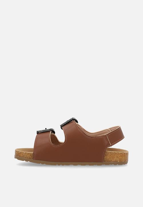 Pop Candy - Twin strap sandals - brown