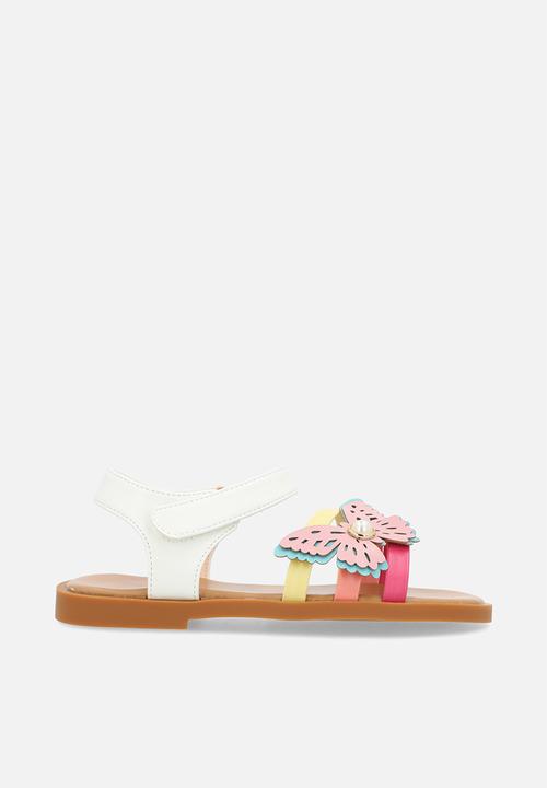 Pop Candy - Butterfly décor sandals - multi