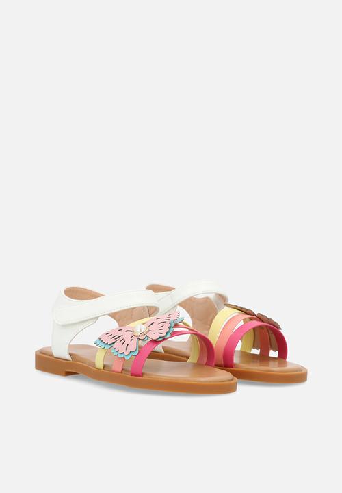 Pop Candy - Butterfly décor sandals - multi