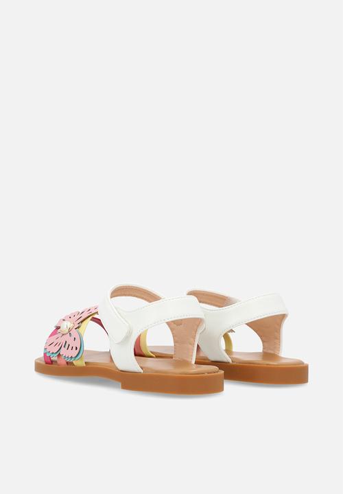 Pop Candy - Butterfly décor sandals - multi