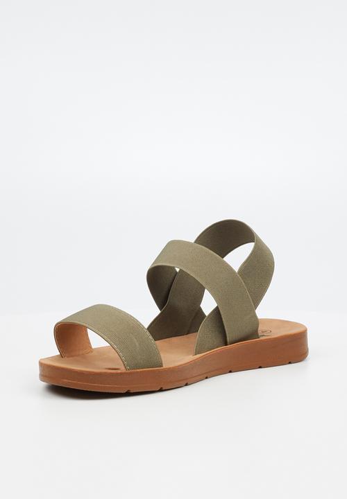 Butterfly Feet - Zina 7 slingback - olive