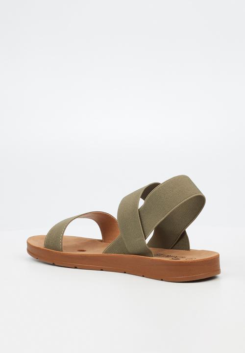 Butterfly Feet - Zina 7 slingback - olive