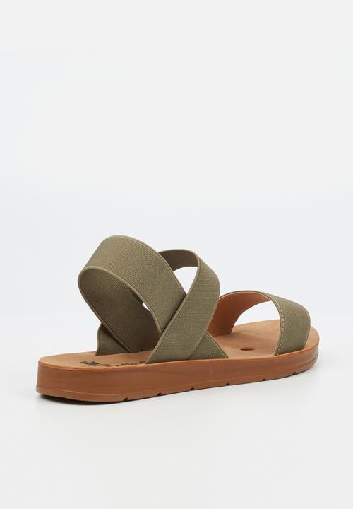 Butterfly Feet - Zina 7 slingback - olive