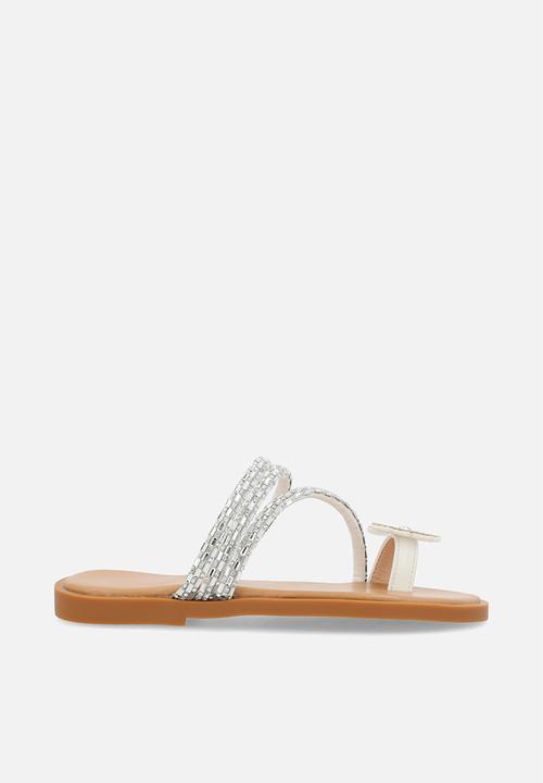 Pop Candy - Toe loop sandal - silver