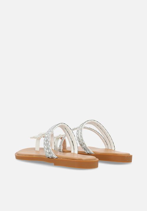 Pop Candy - Toe loop sandal - silver