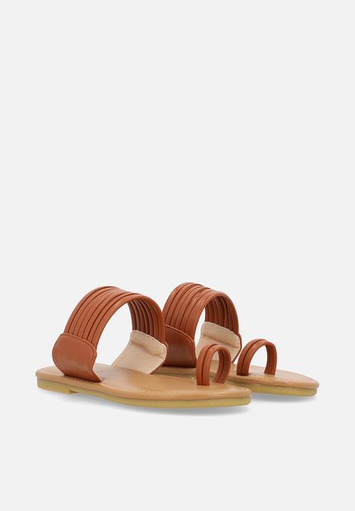 Pop Candy - Toe loop sandal - brown