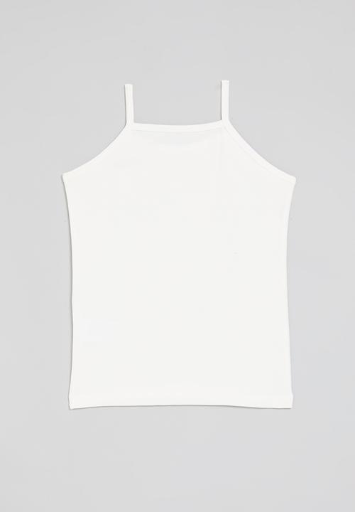 Pop Candy - Cami vest - white