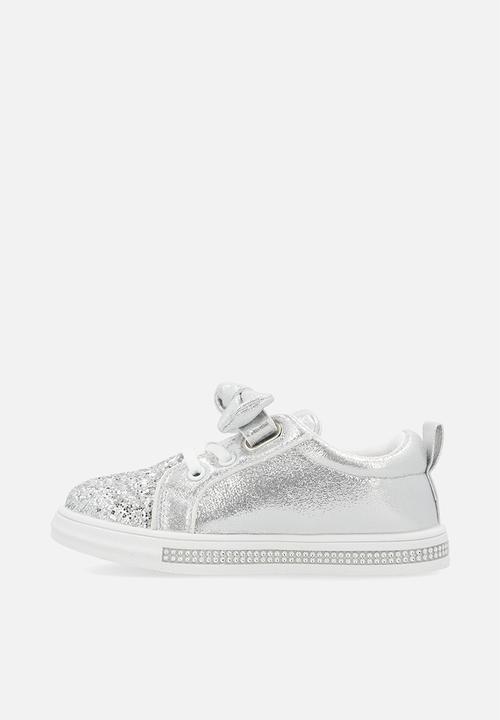 Pop Candy - Glitter sneakers - silver grey