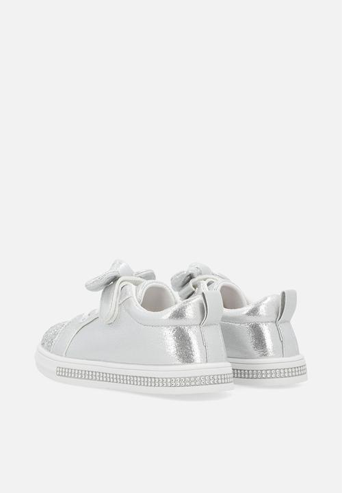 Pop Candy - Glitter sneakers - silver grey
