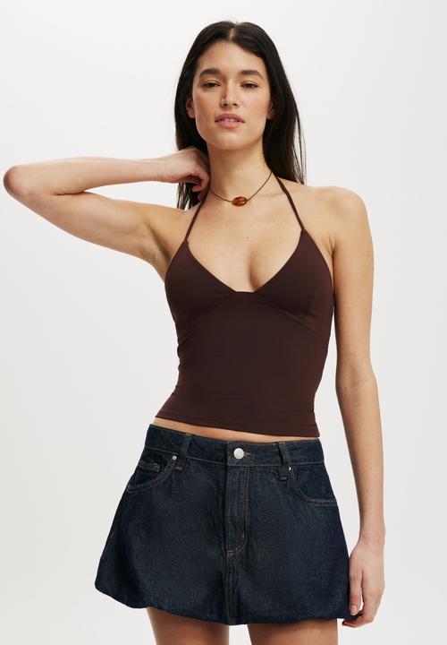 Cotton On - Bubble Denim Skirt - Shutter Blue