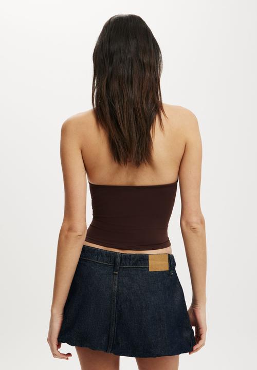 Cotton On - Bubble Denim Skirt - Shutter Blue