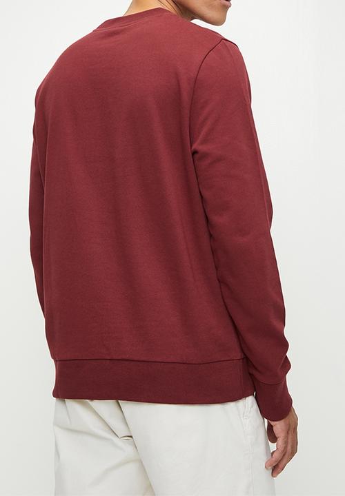 Ben Sherman - Target Crew Sweater 47812 - Berry