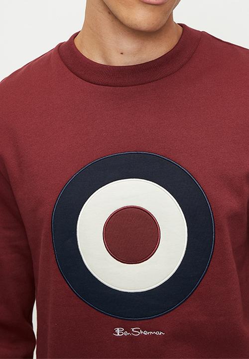 Ben Sherman - Target Crew Sweater 47812 - Berry