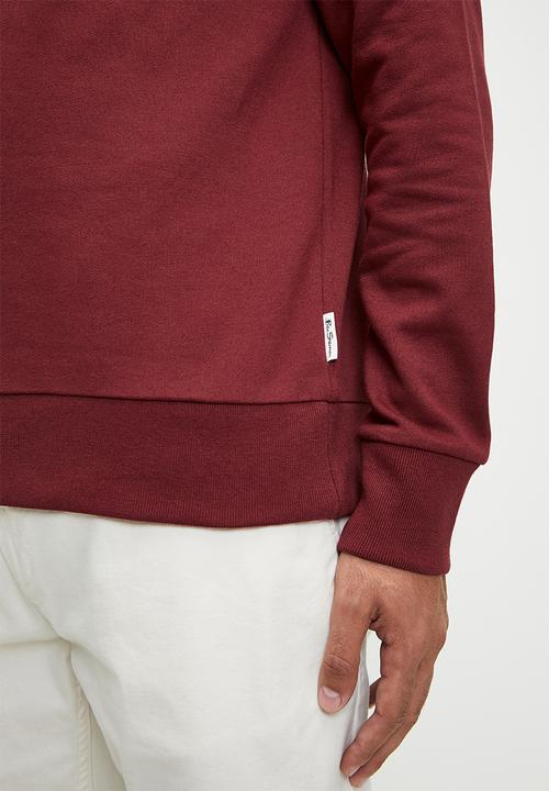 Ben Sherman - Target Crew Sweater 47812 - Berry