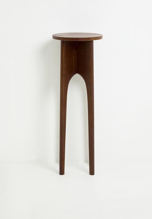 Sixth Floor - Table Rubberwood - Brown
