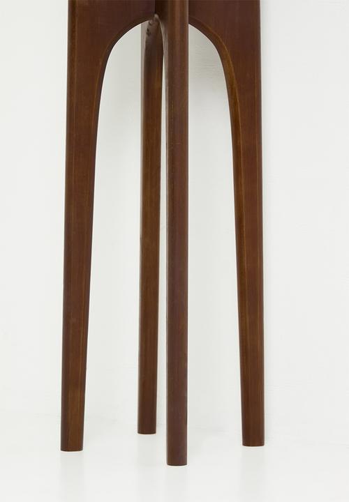 Sixth Floor - Table Rubberwood - Brown