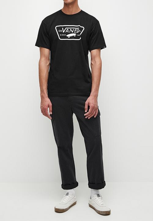 Vans - Mn full patch - black - white