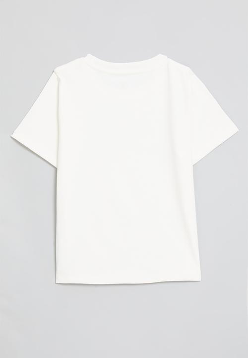 Pop Candy - Bow print tee-white