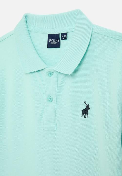POLO - Boys austin short sleeve golfer - turquoise