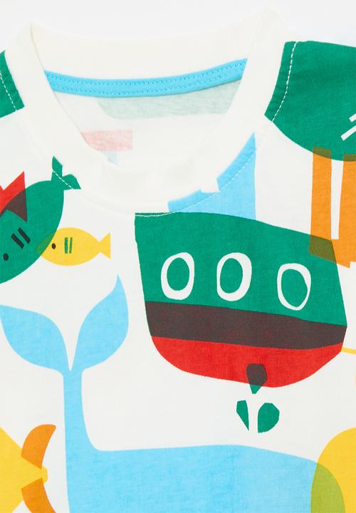 Pop Candy - Sea life printed tee - multi