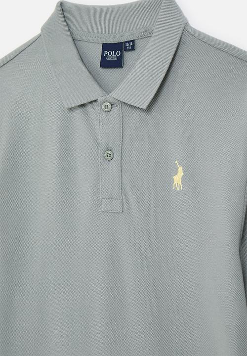 POLO - Boys austin short sleeve golfer - gunmetal