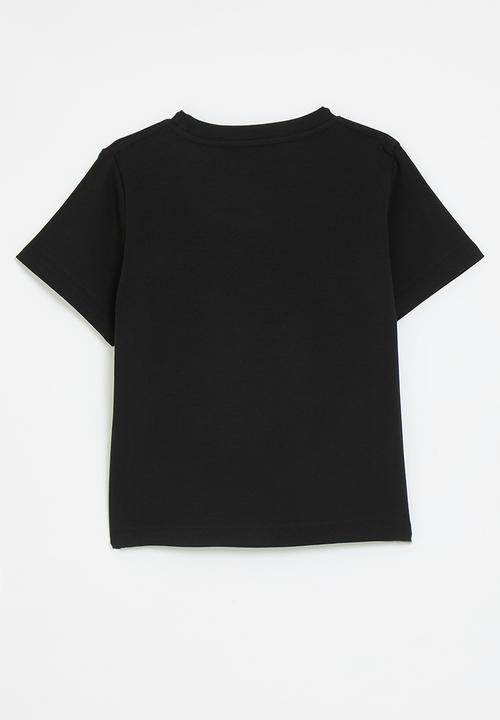 Pop Candy - Bow print tee-black