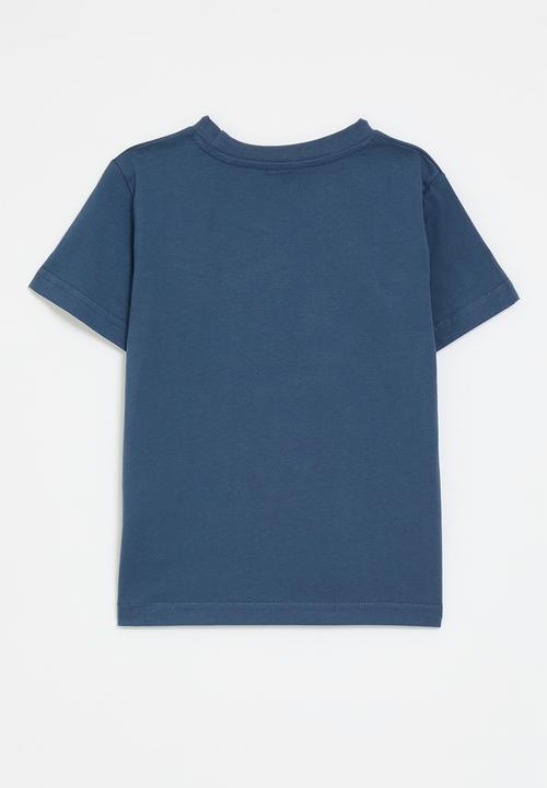 Pop Candy - Placement print tee - capri blue/fun at sea
